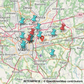 Mappa 20054 Segrate MI, Italia (6.618)