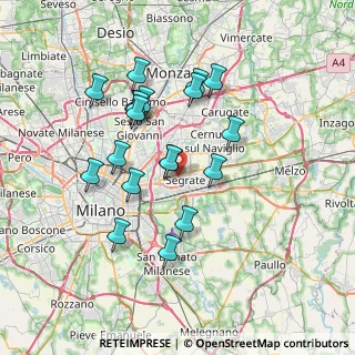 Mappa 20054 Segrate MI, Italia (6.59158)