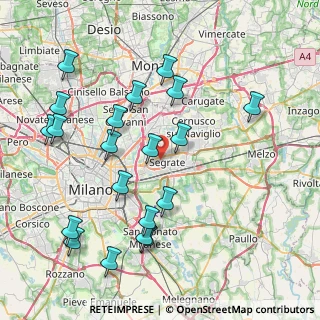 Mappa 20054 Segrate MI, Italia (8.896)