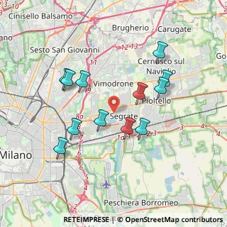 Mappa 20054 Segrate MI, Italia (3.47583)