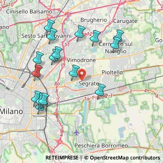 Mappa 20054 Segrate MI, Italia (4.47063)