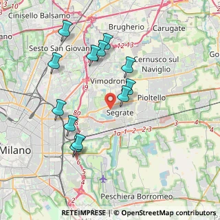 Mappa 20054 Segrate MI, Italia (3.84)
