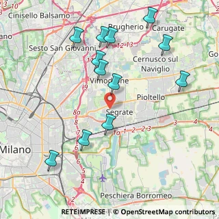 Mappa 20054 Segrate MI, Italia (4.4175)