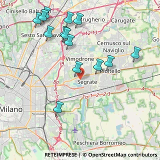 Mappa 20054 Segrate MI, Italia (4.78071)