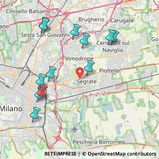 Mappa 20054 Segrate MI, Italia (4.66)