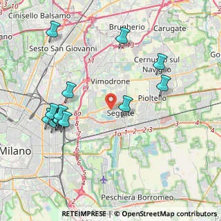 Mappa 20054 Segrate MI, Italia (4.43231)