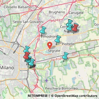 Mappa 20054 Segrate MI, Italia (4.2825)