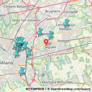 Mappa 20054 Segrate MI, Italia (4.77923)