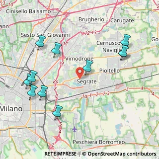 Mappa 20054 Segrate MI, Italia (4.76)