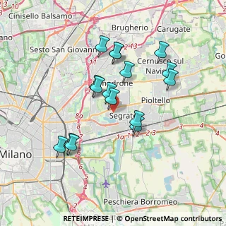 Mappa 20054 Segrate MI, Italia (3.27625)