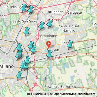 Mappa 20054 Segrate MI, Italia (5.06353)