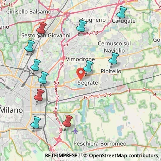 Mappa 20054 Segrate MI, Italia (5.16)
