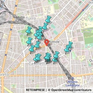Mappa Piazza Sire Raul, 20131 Milano MI, Italia (0.3905)