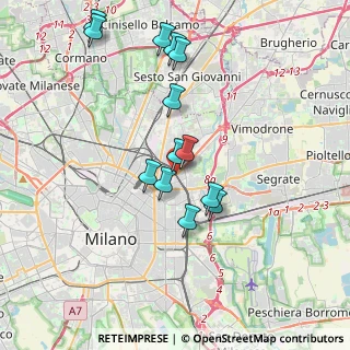Mappa Piazza Sire Raul, 20131 Milano MI, Italia (3.58)