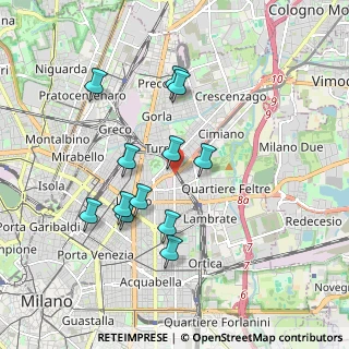 Mappa Piazza Sire Raul, 20131 Milano MI, Italia (1.69583)