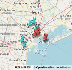 Mappa Via Legrenzi, 30100 Venezia VE, Italia (7.07583)