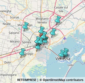 Mappa Calle Giovanni Legrenzi, 30171 Venezia VE, Italia (4.92333)