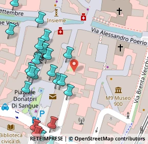 Mappa Calle Giovanni Legrenzi, 30171 Venezia VE, Italia (0.07692)