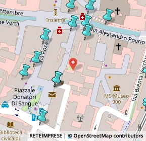 Mappa Calle Giovanni Legrenzi, 30171 Venezia VE, Italia (0.0935)