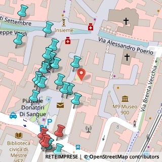 Mappa Calle Giovanni Legrenzi, 30171 Venezia VE, Italia (0.07692)