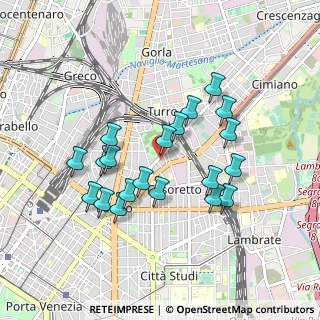 Mappa Via Privata Conegliano, 20159 Milano MI, Italia (0.8295)