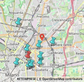 Mappa Via Privata Conegliano, 20159 Milano MI, Italia (2.27091)