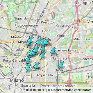 Mappa Via Padova Via Chavez, 20131 Milano MI, Italia (1.58313)