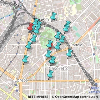 Mappa Via Privata Conegliano, 20159 Milano MI, Italia (0.4195)