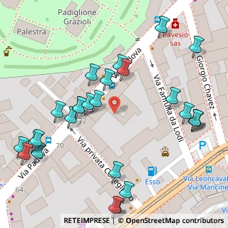 Mappa Via Privata Conegliano, 20159 Milano MI, Italia (0.07769)