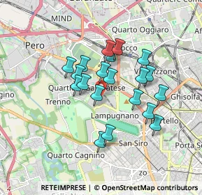 Mappa Via Luigi Chiarelli, 20151 Milano MI, Italia (1.399)