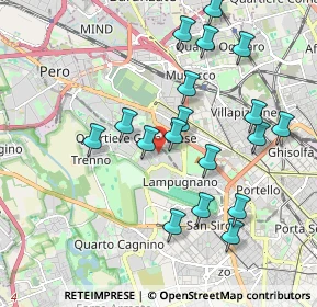 Mappa Via Luigi Chiarelli, 20151 Milano MI, Italia (1.945)
