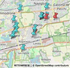 Mappa Via Galileo Galilei, 20096 Pioltello MI, Italia (2.07294)