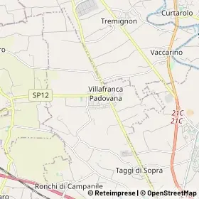 Mappa Villafranca Padovana