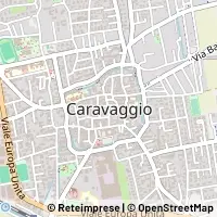 Mapa Caravaggio