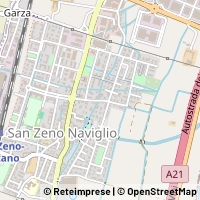 Térkép San Zeno Naviglio