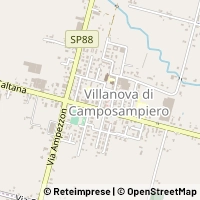 Map Villanova di Camposampiero