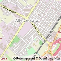 Map Montecchio Maggiore