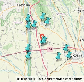 Mappa Piazza Regina Margherita, 28060 Mandello Vitta NO, Italia (6.99917)