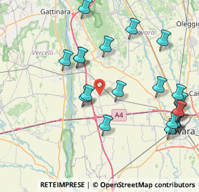 Mappa Piazza Regina Margherita, 28060 Mandello Vitta NO, Italia (9.09)