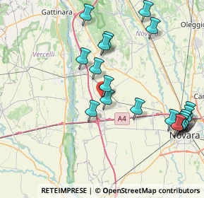 Mappa Piazza Regina Margherita, 28060 Mandello Vitta NO, Italia (9.167)