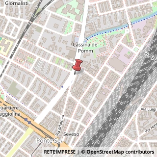 Mappa Via Luciano Zuccoli,  26, 20125 Milano, Milano (Lombardia)
