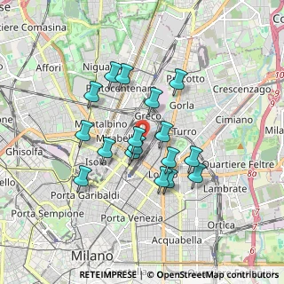 Mappa Via Luciano Zuccoli, 20125 Milano MI, Italia (1.45235)