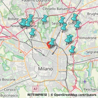 Mappa Via Achille Bizzoni, 20125 Milano MI, Italia (4.40214)