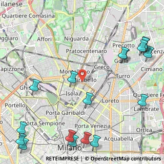 Mappa Viale Marche, 20125 Milano MI, Italia (3.22588)