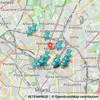 Mappa Viale Marche, 20125 Milano MI, Italia (1.6395)
