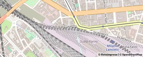 Mappa Milano