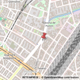 Mappa Via Edolo,  44, 20125 Milano, Milano (Lombardia)