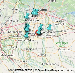 Mappa Largo Luigi Cavenaghi, 24043 Caravaggio BG, Italia (9.42133)