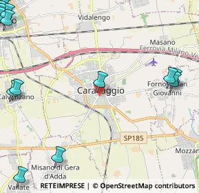 Mappa Largo Luigi Cavenaghi, 24043 Caravaggio BG, Italia (3.79333)