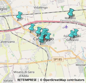 Mappa Largo Luigi Cavenaghi, 24043 Caravaggio BG, Italia (1.45077)